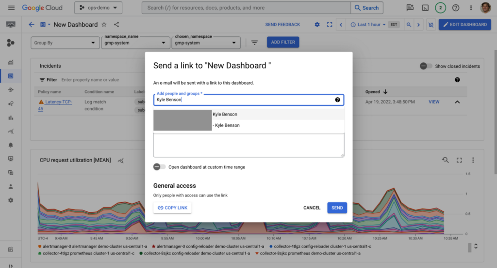 Power of Google Cloud Monitoring: What's New in Q2 2023 image2 Mo90tcD.max 2000x2000 1 Google cloud sharable Dashboard