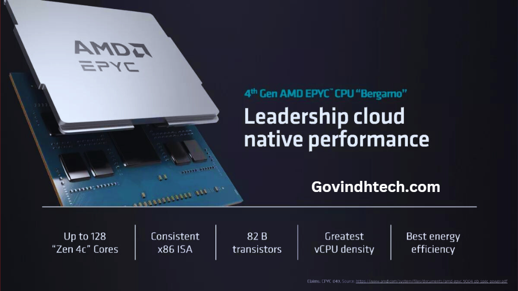 AMD Announced EPYC Bergamo Processors nm Bergamo Processor