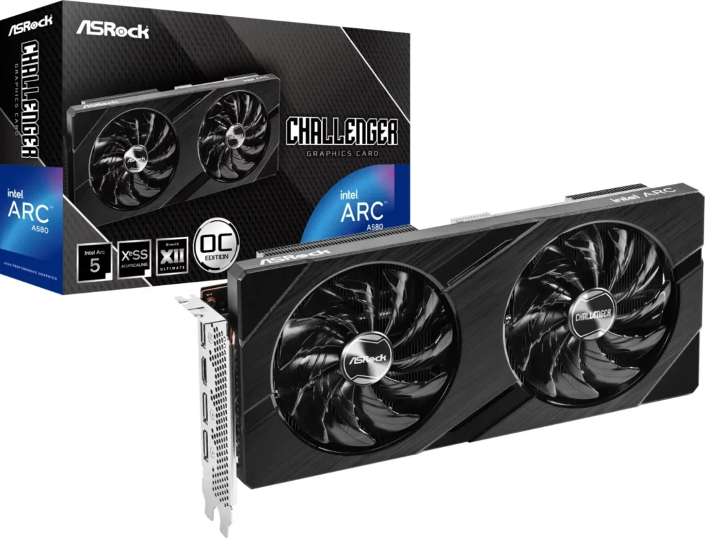 Intel Arc A580 graphics card