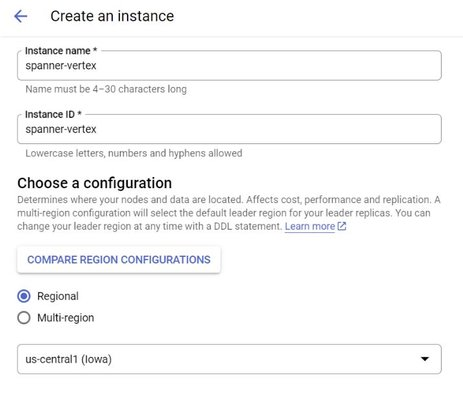 SQL, Vertex AI & ML in Spanner Unite image 216 vertex AI
