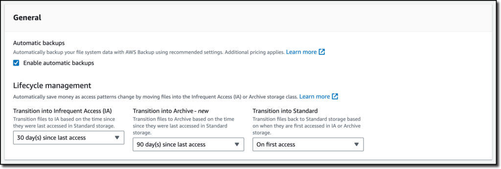 Amazon EFS Archive Unleashes Storage Savings!