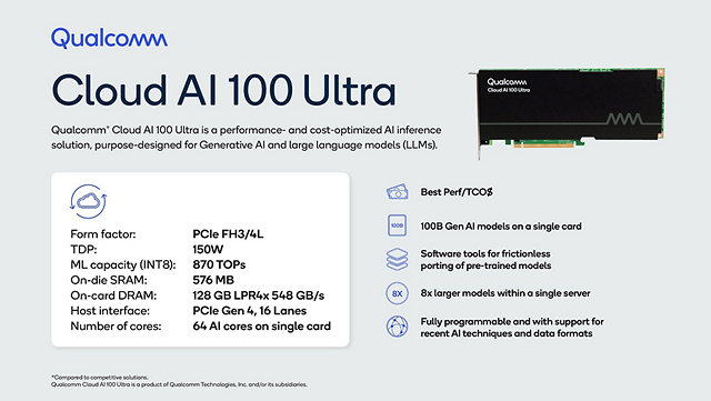 Cloud AI 100 ultra