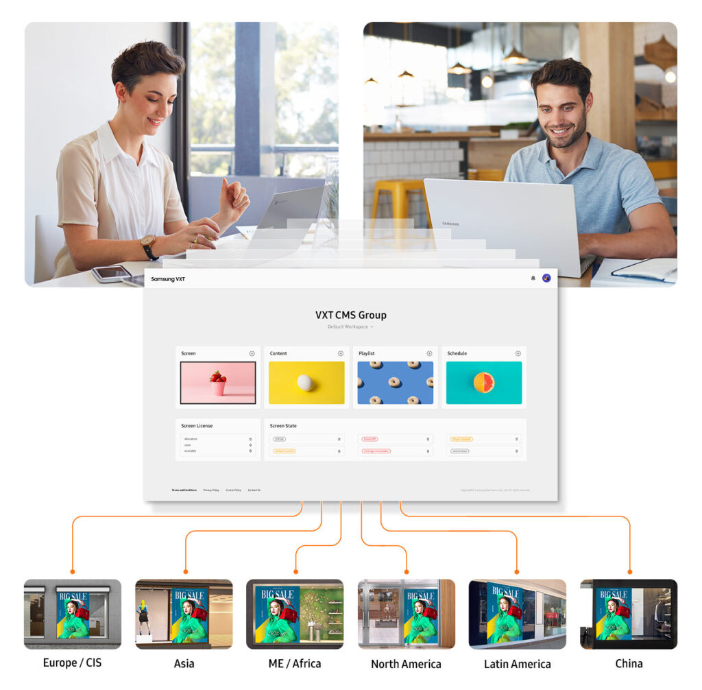 Samsung VXT CMS