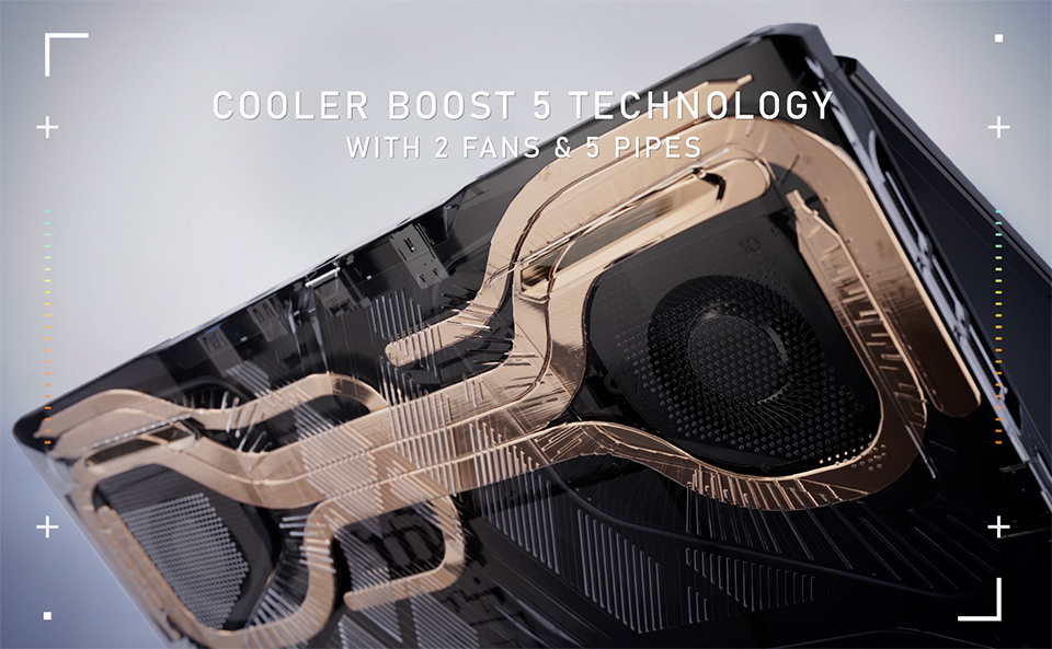 MSI Crosshair 16 HX D14V Gaming laptop Performance image 28 cooler boost 5 technology in Crosshair 16 HX D14V