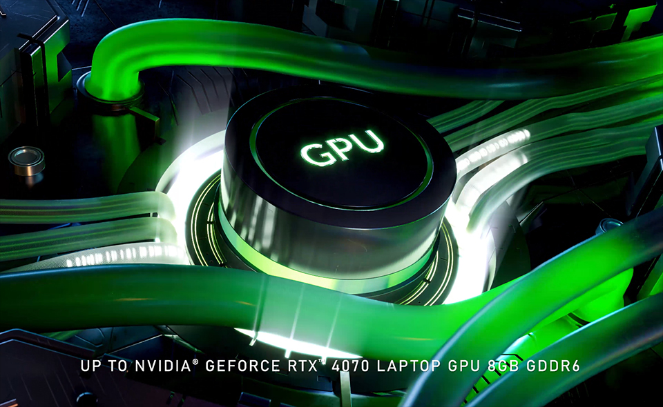 MSI Crosshair 17 HX D14V: Explore the uncharted image 30 NVIDIA GeForce RTX 40 Series GPUs in MSI Crosshair 17 HX D14V