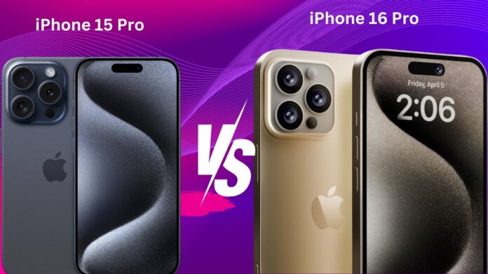 iPhone 15 Pro vs 16 Pro