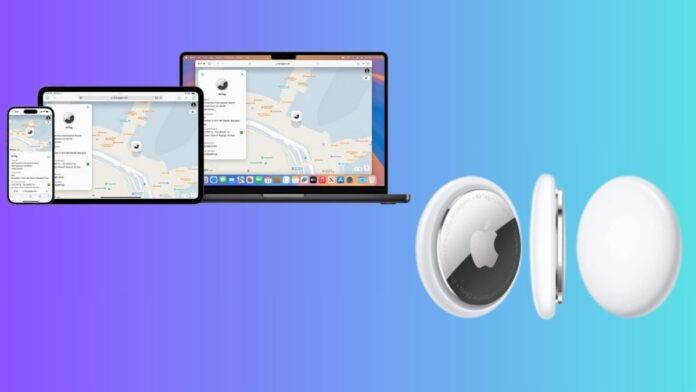 Share Item Location AirTag