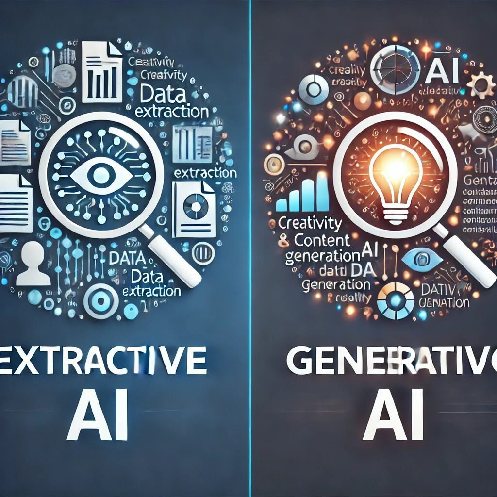 Extractive AI vs. Generative AI