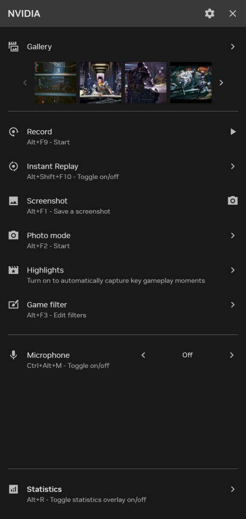 NVIDIA Overlay NVIDIA Overlay
