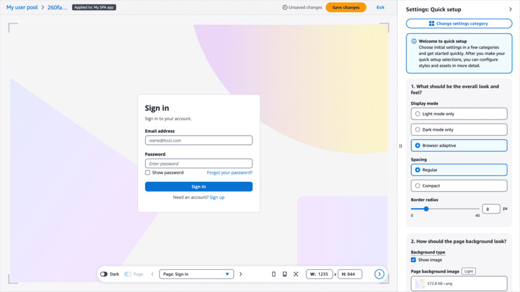 Amazon Cognito Managed Login