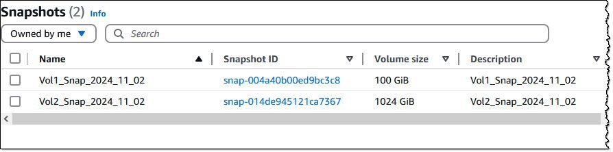 Creating a Time-Based Snapshot Copy
