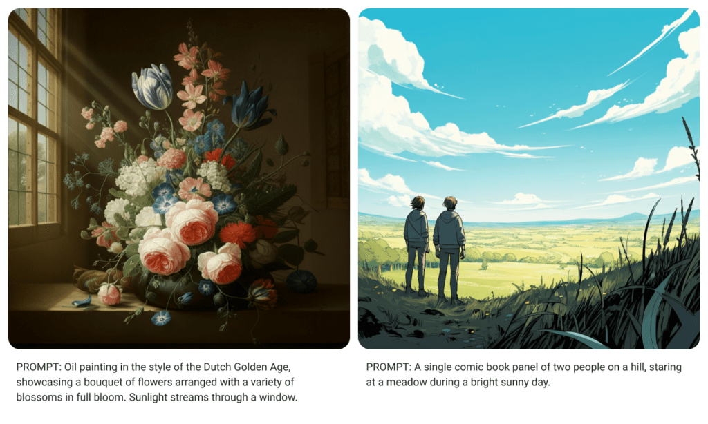 Straightforward text prompt using Imagen 3 on Vertex AI