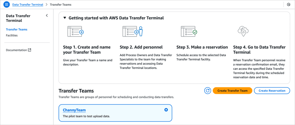 In the team configuration, you may add team members for individual or group reservations.