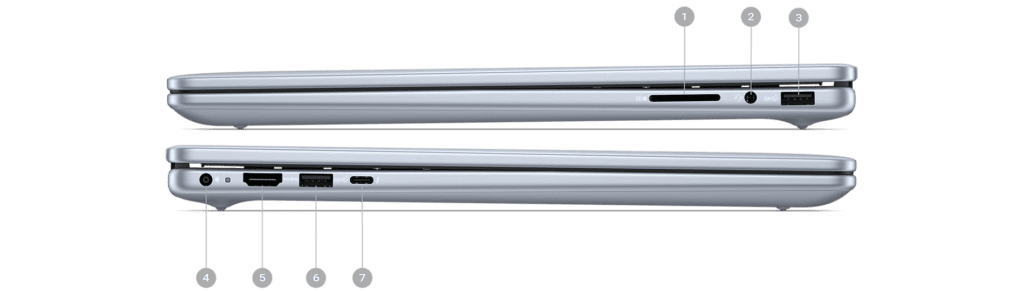 Dimensions and Weight of the dell Inspiron 16 Plus 