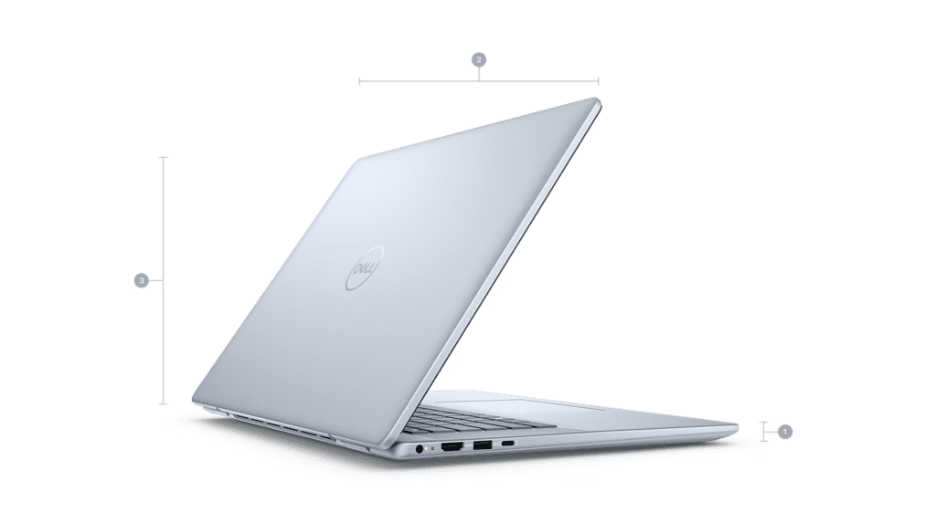 Dimensions and Weight of the dell Inspiron 16 Plus 