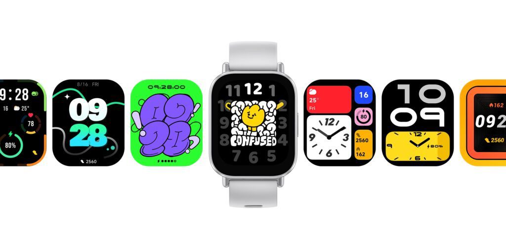 More than 200 customizable watch faces