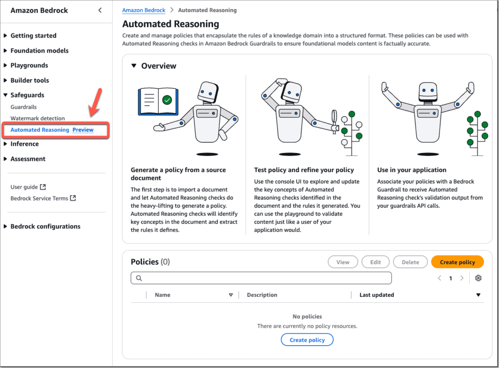 Automated Reasoning checks Automated Reasoning checks