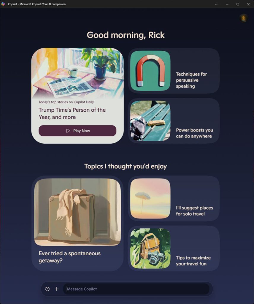 Copilot's User-Friendly Improvements Copilot's User-Friendly Improvements