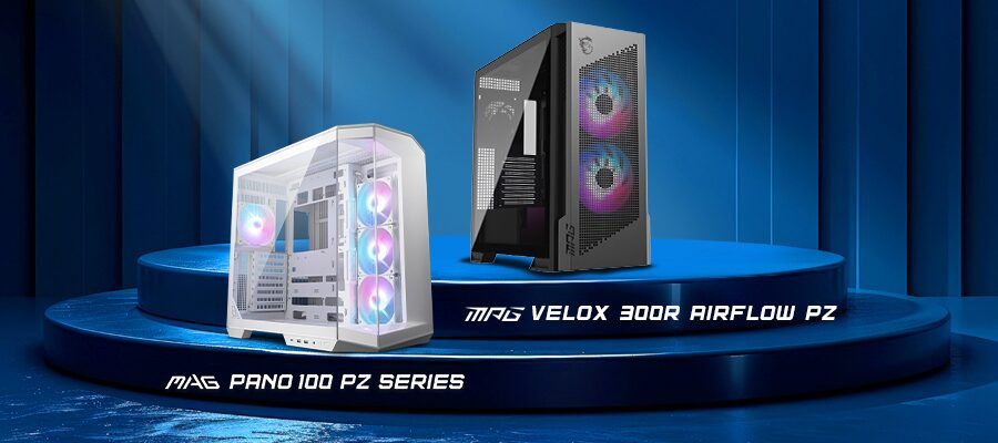 MAG PANO 100R PZ and MPG VELOX 300R AIRFLOW PZ