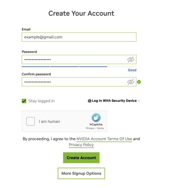 Building a Bespoke Chatbot RAG for Enhanced Data Access image 20 10 NVIDIA NGC sign-in page