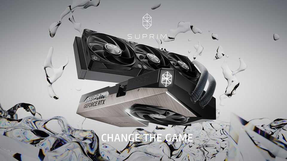 RTX 50-Series SUPRIM LIQUID Graphics Cards 
