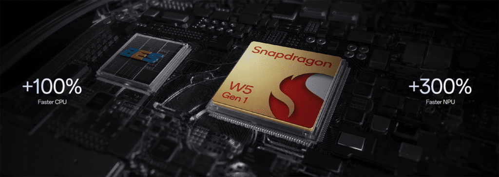 Snapdragon W5 and BES2800BP MCU chips in OPPO Watch X2 Snapdragon W5 and BES2800BP MCU chips in OPPO Watch X2