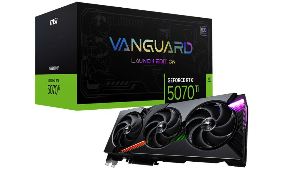 MSI Vanguard graphics card