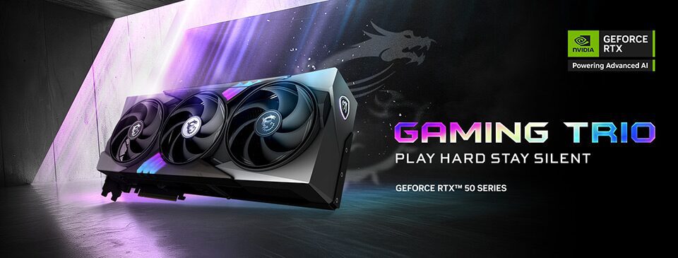 RTX 50-Series GAMING TRIO