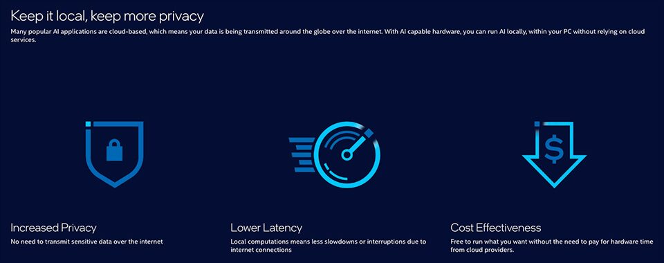 Intel AI Playground is an Edge AI application Intel AI Playground is an Edge AI application