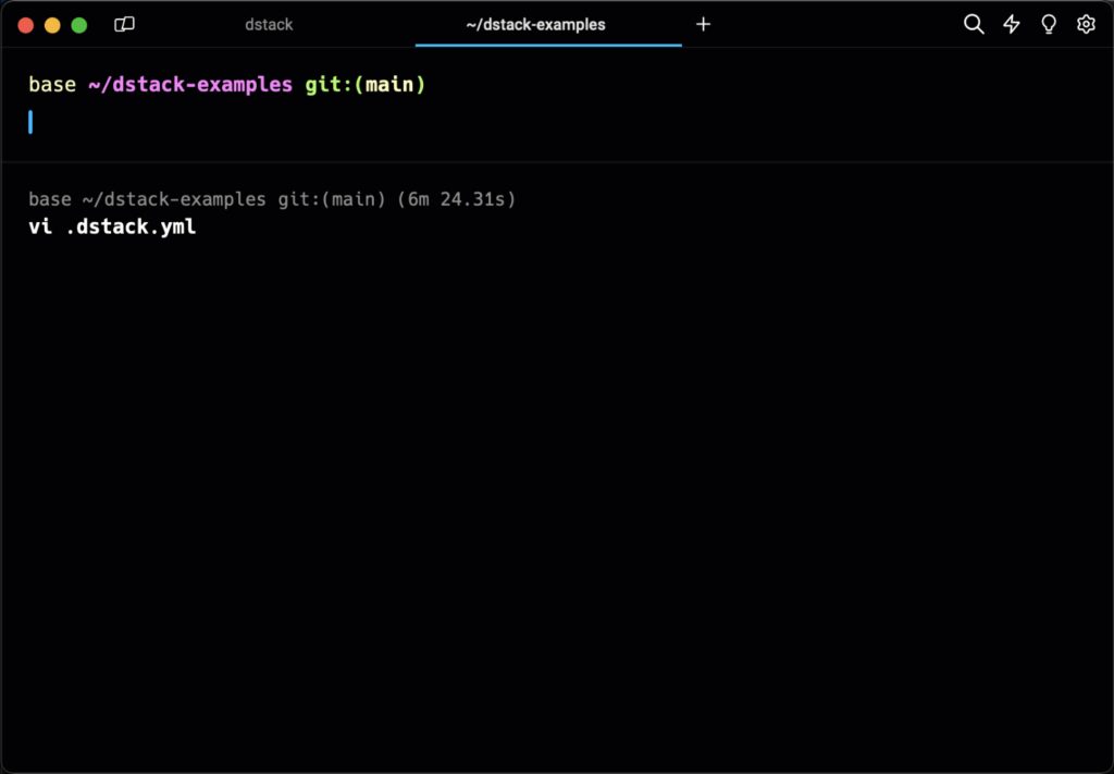 Development environments