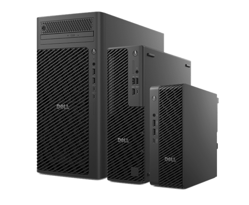 The Dell Pro Max desktops combine space-spacing design, scalability and leading performance 