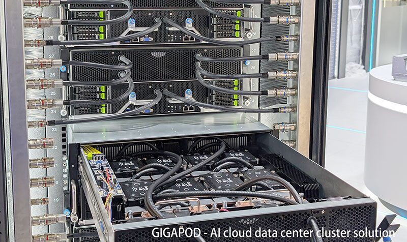 GIGAPOD, a cluster computing solution for cloud AI data centers