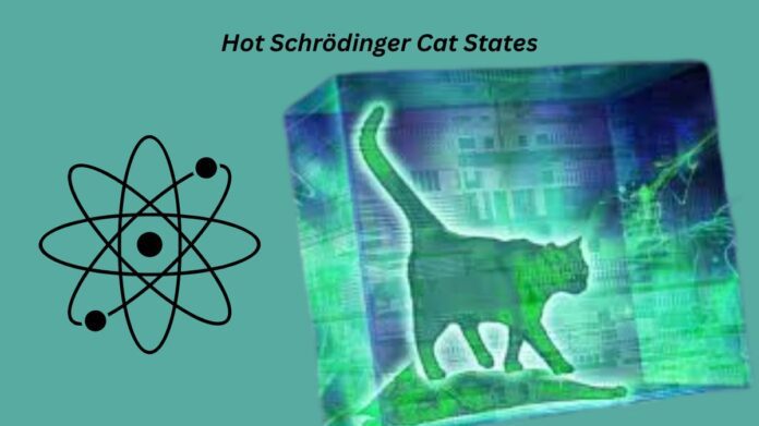 Hot Schrödinger Cat States