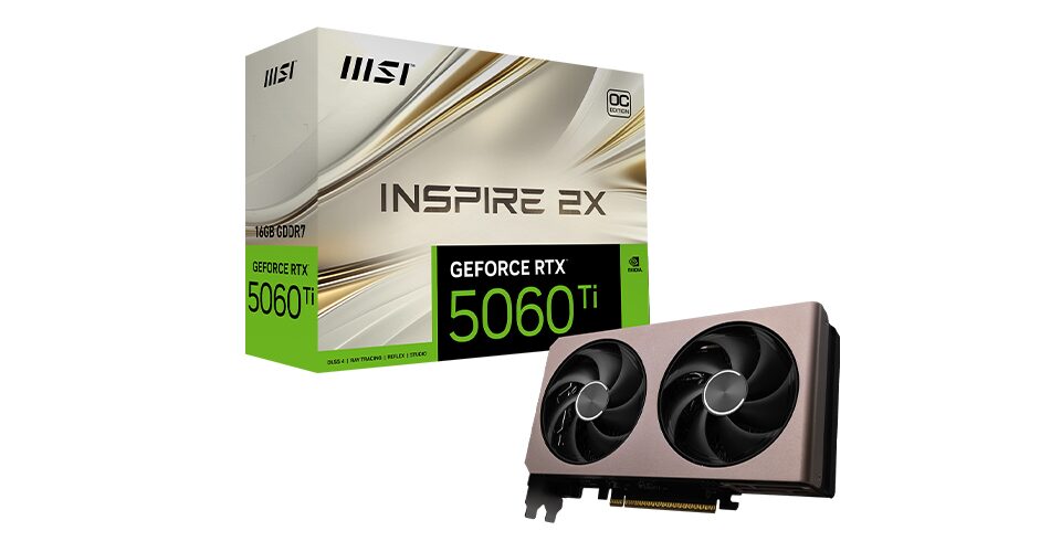 MSI INSPIRE Series GPUs