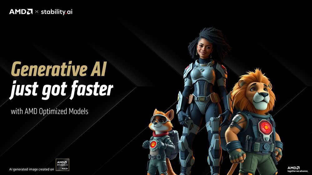 Generative AI with AMD Optimized Models