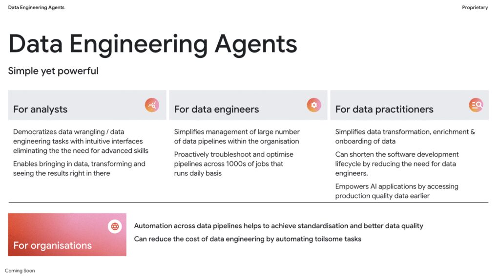 Data engineering agents 