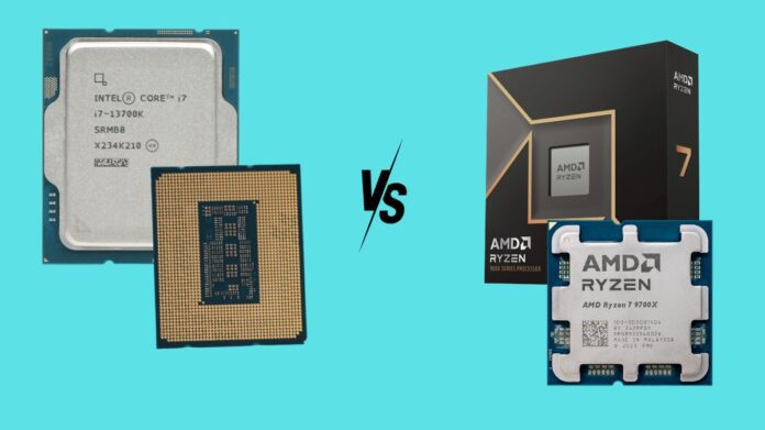 Intel i7-13700K Vs AMD Ryzen 7 9700X Benchmark